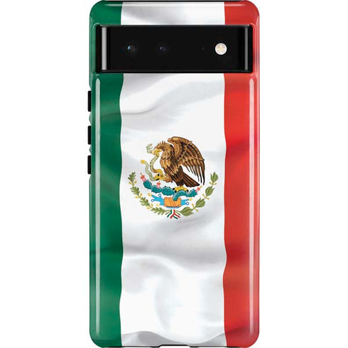 Mexico Flag Pixel Cases